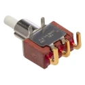 C & K 8020 Series Push Button Switch Momentary PCB SPDT Red Green Yellow LED IP40 28 V dc 120 V ac 8125SD9ABE