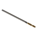RS PRO HSS Titanium Nitride Finish Drill Bit, 26mm Overall Length, 1mm Shank Size, 135° Drill Point Angle, Set of 5 787-7239