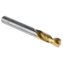 RS PRO HSS G Twist Stub Drill Bit 89mm Overall Length, 10mm Shank, Titanium Nitride Finish 787-7236