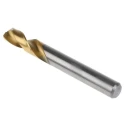 RS PRO HSS G Twist Stub Drill Bit 89mm Overall Length, 10mm Shank, Titanium Nitride Finish 787-7236