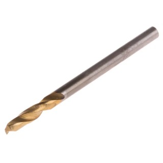 RS PRO HSS 3mm Shank Titanium Nitride Finish Twist Stub Drill Bits 46mm Overall Length 5 Pieces 787-7267