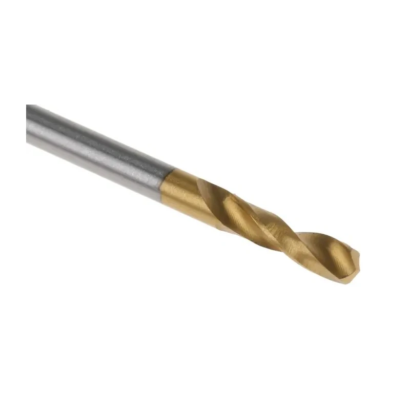 RS PRO HSS Titanium Nitride Coated 13 mm Drill Bit with 43 mm Overall Length, 2.5 mm Shank Size, 5 Pieces 787-7258