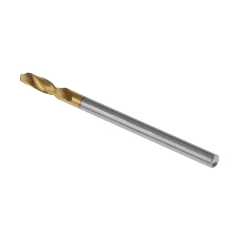 RS PRO HSS Titanium Nitride Coated 13 mm Drill Bit with 43 mm Overall Length, 2.5 mm Shank Size, 5 Pieces 787-7258