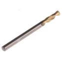 RS PRO Professional HSS G Twist Stub Drill Set 3.5mm Shank 52mm Length Titanium Nitride Finish 5 Pieces 787-7264