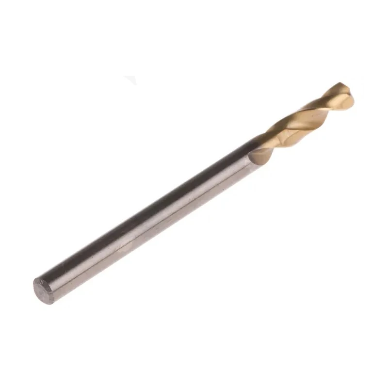 RS PRO Professional HSS G Twist Stub Drill Set 3.5mm Shank 52mm Length Titanium Nitride Finish 5 Pieces 787-7264