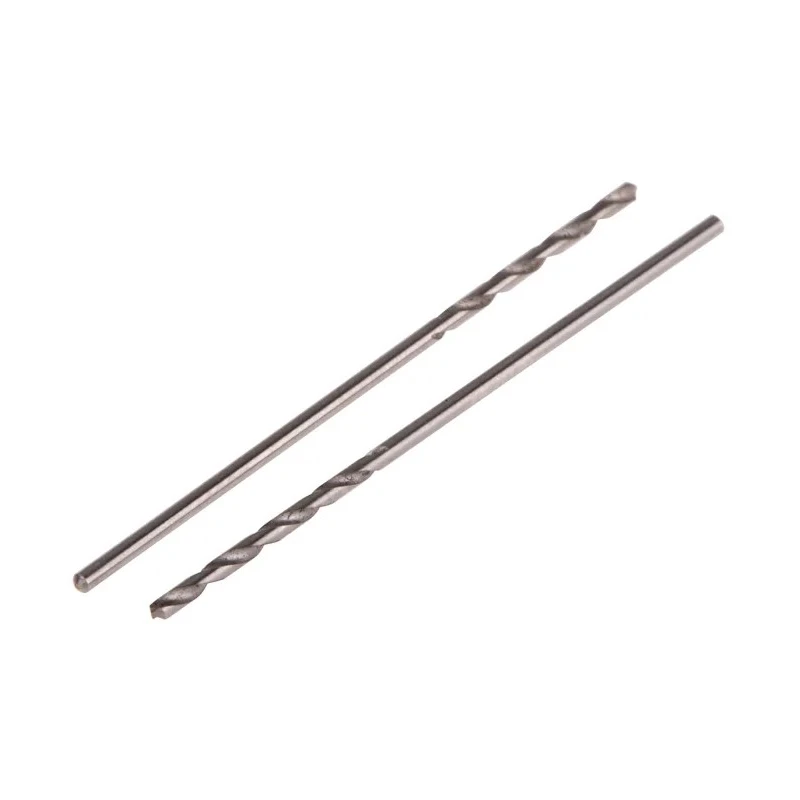 RS PRO HSS 1.75mm Drill Bit, 28mm Overall Length, 0.75mm Shank, 4-Flute Helical, 118° Point Angle, 5 Pieces 787-7343