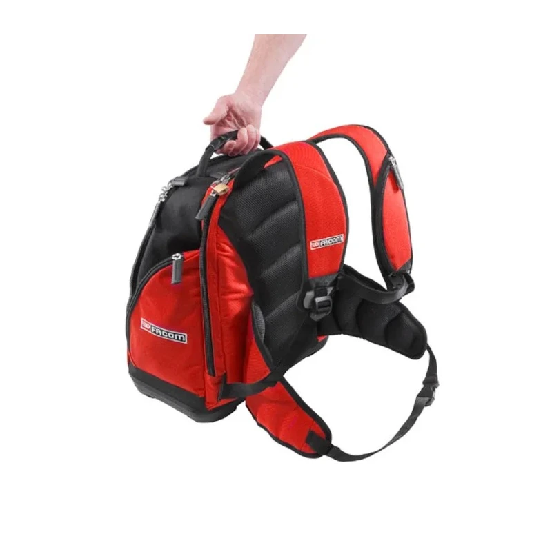 Facom Polypropylene Polyester Tool Backpack with Shoulder Strap 355 mm x 225 mm x 460 mm BS.L30PB