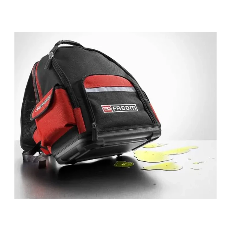 Facom Polypropylene Polyester Tool Backpack with Shoulder Strap 355 mm x 225 mm x 460 mm BS.L30PB