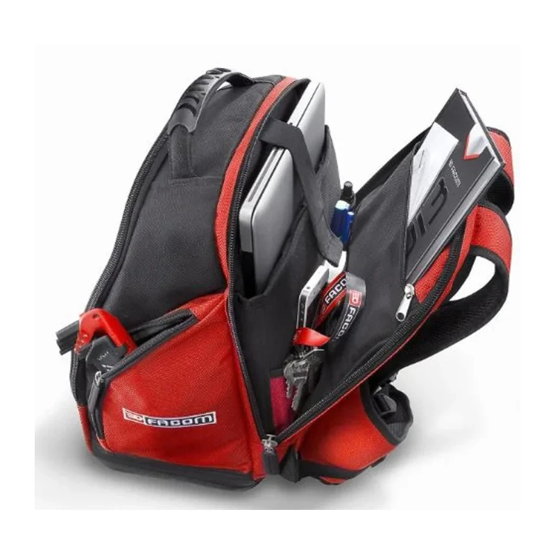 Facom Polypropylene Polyester Tool Backpack with Shoulder Strap 355 mm x 225 mm x 460 mm BS.L30PB