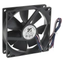 ARX CeraDyna Series Axial Fan 12V DC 6 W 0.55 A Max Air Flow 126 m³/h IP20 92 mm Square Frame 