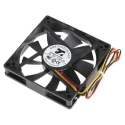 ARX CeraDyna Series Axial Fan, 24V DC, 3.84W Power, 160mA Max Current, 61 m³/h Air Flow, IP20, 80mm Frame 