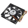 ARX CeraDyna Series Axial Fan, 24V DC, 3.84W Power, 160mA Max Current, 61 m³/h Air Flow, IP20, 80mm Frame