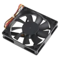 ARX CeraDyna Series Axial Fan, 24V DC, 3.84W Power, 160mA Max Current, 61 m³/h Air Flow, IP20, 80mm Frame 