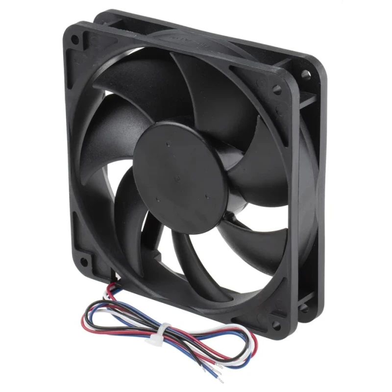 ARX CeraDyna Series Axial Fan 24V DC 11.28W 470mA Max IP20 120 mm Square Frame 