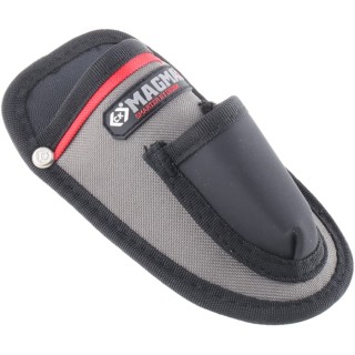 CK Professional Tool Pouch with Belt, Pen and Hammer Holders, Black and Bright Red, 70mm Height MA2731