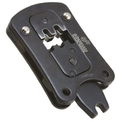 Souriau Sunbank by Eaton TRIM TRIO Crimping Head Coaxial Type Crimp Die Hex Size 1.6 mm Black S16SCML11