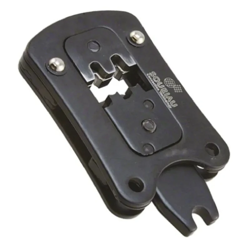 Souriau Sunbank by Eaton TRIM TRIO Crimping Head Coaxial Type Crimp Die Hex Size 1.6 mm Black S16SCML11