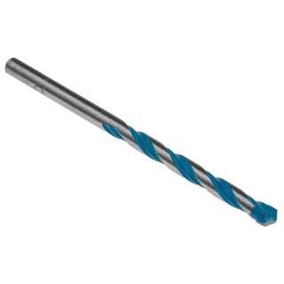 Bosch Carbide Drill Bit 6 mm Diameter, 100 mm Overall Length, Straight Flute, Model 2608900611