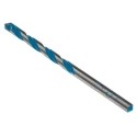 Bosch Carbide Drill Bit 6 mm Diameter, 100 mm Overall Length, Straight Flute, Model 2608900611