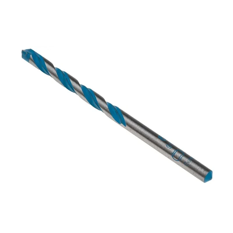 Bosch Carbide Drill Bit 6 mm Diameter, 100 mm Overall Length, Straight Flute, Model 2608900611