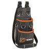 Bahco Polyester Tool Pouch with Shoulder Strap Black Orange 380mm x 200mm x 10mm 3875-MHP6