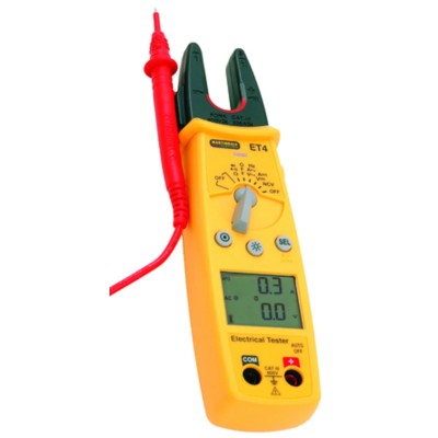 Martindale Multifunction Tester ET4 600V MOSFET Electrical Tester with Non-Contact Voltage Indicator