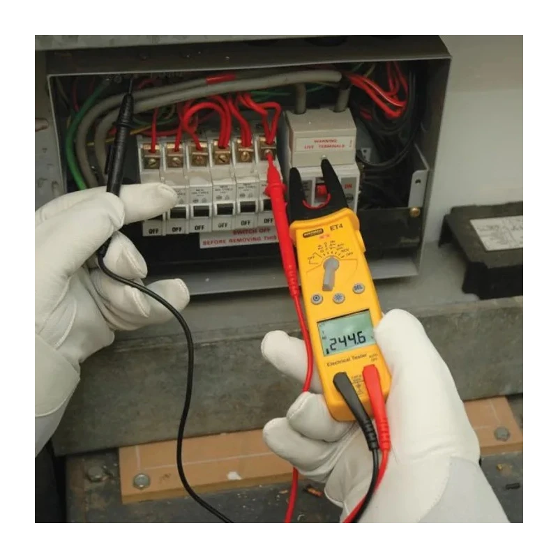 Martindale Multifunction Tester ET4 600V MOSFET Electrical Tester with Non-Contact Voltage Indicator