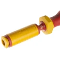 Wera Adjustable Torque Screwdriver, Adjustable Torque Range 1.2 To 3 Nm, 9/16 in Drive, 192mm Length, Accuracy 05074750001