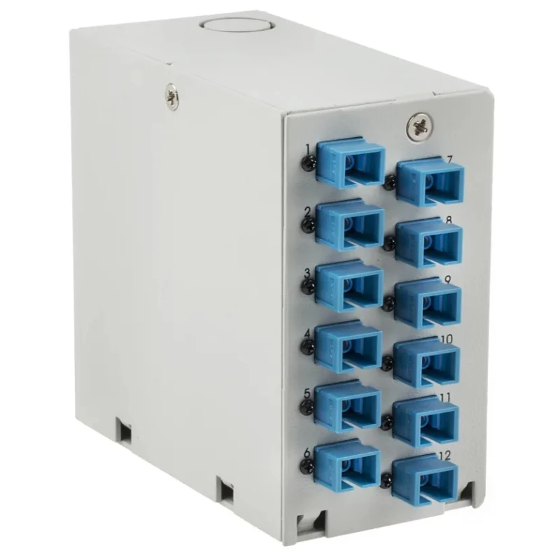 RS PRO 12 Port SC Single Mode Simplex Demarcation Box 60x113x110mm Series RS PRO 172-7327