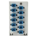RS PRO 12 Port SC Single Mode Simplex Demarcation Box 60x113x110mm Series RS PRO 172-7327
