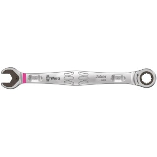 Wera Combination Ratchet Spanner Nickel Chrome Plated 144mm Overall 8 mm 05073268001
