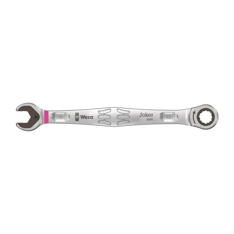 Wera Combination Ratchet Spanner Nickel Chrome Plated 144mm Overall 8 mm 05073268001