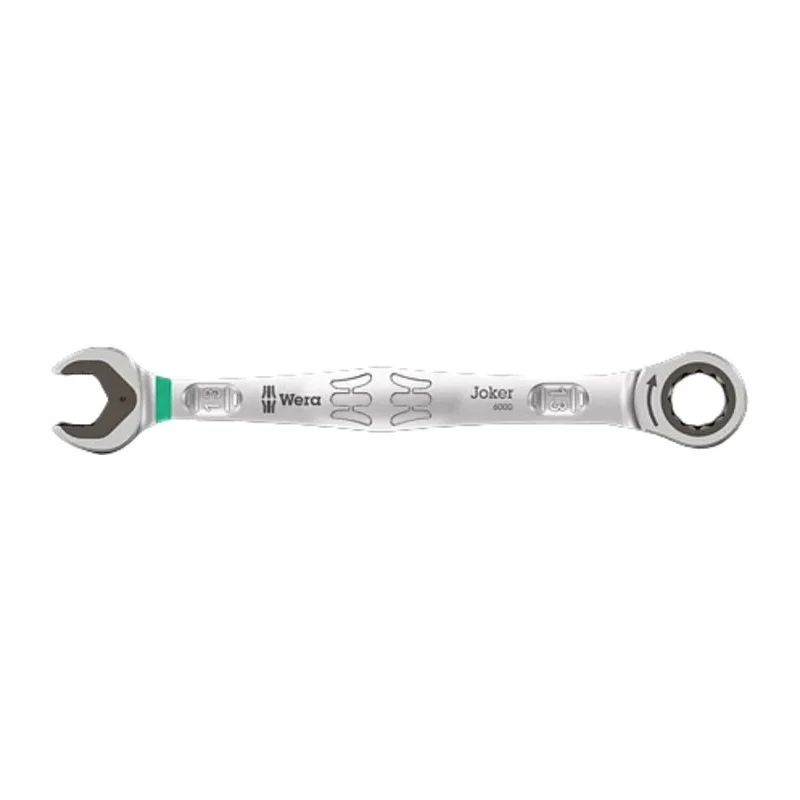 Wera Combination Ratchet Spanner Nickel Chrome Plated 144mm Overall 8 mm 05073268001