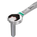 Wera Combination Ratchet Spanner Nickel Chrome Plated 144mm Overall 8 mm 05073268001
