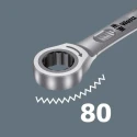 Wera 8-Piece Combination Ratchet Spanner Set 5/16 To 3/4 in Chrome Molybdenum Steel 05020012001
