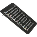 Wera 11-Piece Combination Ratchet Spanner Set 8 to 19 mm Chrome Molybdenum Steel 05020013001