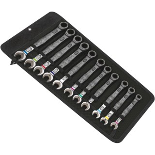 Wera 11-Piece Combination Ratchet Spanner Set 8 to 19 mm Chrome Molybdenum Steel 05020013001