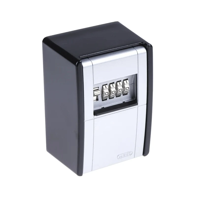 ABUS Key Lock Box Wall Mount Zinc Metal Housing with 4-Digit Resettable Combination Code 787BIG
