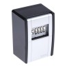 ABUS Key Lock Box Wall Mount Zinc Metal Housing with 4-Digit Resettable Combination Code 787BIG