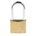 ABUS Keyed Brass Padlock Weatherproof 6 mm Shackle, 65 mm Body 65/40HB40 KA6401