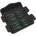 Wera Hexagon, Phillips, Slotted, Torx Precision Screwdriver Set, 12-Piece 05073675001