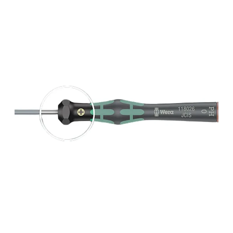 Wera Hexagon, Phillips, Slotted, Torx Precision Screwdriver Set, 12-Piece 05073675001