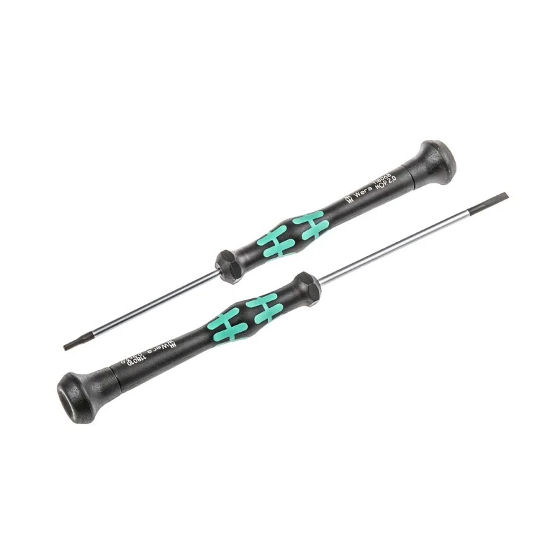 Wera Hexagon, Phillips, Slotted, Torx Precision Screwdriver Set, 12-Piece 05073675001
