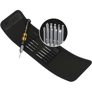 Wera Hexagon, Phillips, Slotted, Torx 11-Piece ESD Safe Screwdriver Set 05073670001