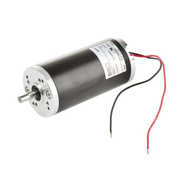 Crouzet Brushed DC Motor 24V dc 209W 3430rpm 8mm Shaft Diameter 89890011