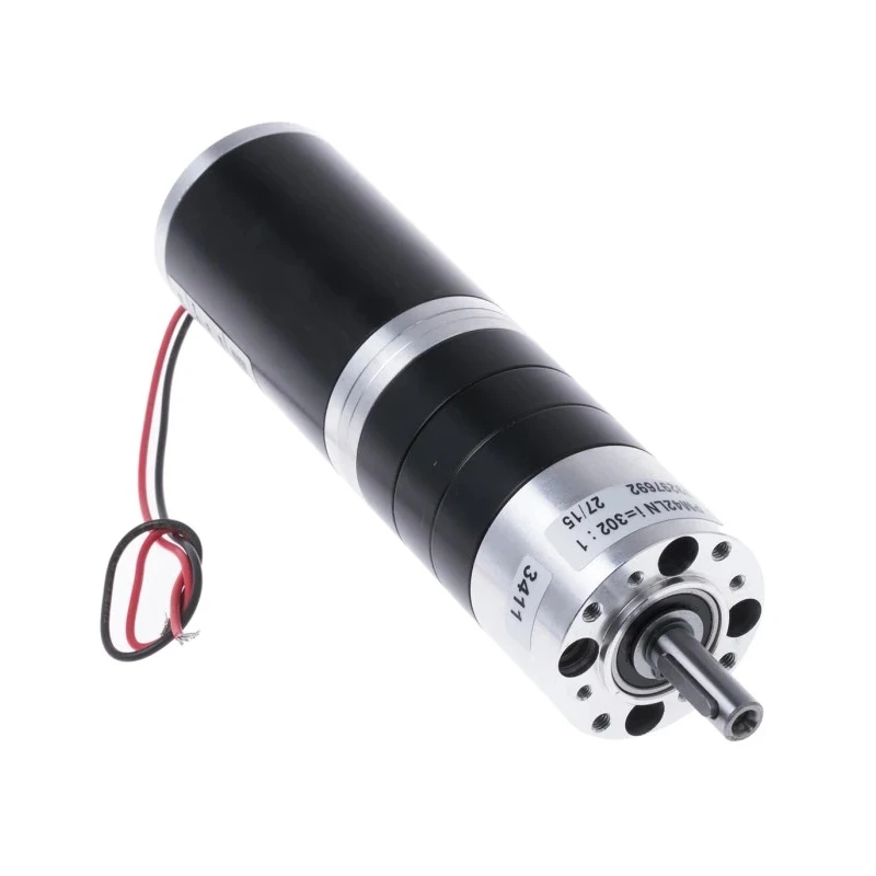 Crouzet Brushed Geared DC Motor 24V DC 20W 15Nm Torque 9 RPM 8mm Shaft Diameter 8981A130