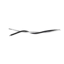 TE Connectivity SPEC 44 Series White, Black 0.38 mm² Hook Up Wire, 22 AWG, 19/34 Strands, 100 m Length 44A0121-22-0/9