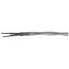 TE Connectivity Type 55 Series Red Blue 0.6 mm² Hook Up Wire 20 AWG 19x32 AWG Core Strands 100 m Ethylene 55A1121-20-2/6-9