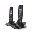 BT Premium DECT Twin Cordless Telephones with 1.8 Inch Colour Screen and Advanced Call Blocker 090631