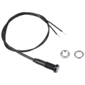 Marl 660 Series Red Panel Mount Indicator, Multi-Voltage 48 V AC/DC, 8 V AC/DC, 20mA, Lead Termination 660-305-64-40
